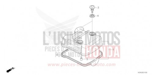 COPERCHIO TESTATA CBF125MER di 2024